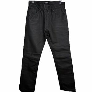 Harley Davidson Leather Riding Pants 100% Cowhide Leather Men Size 30x30